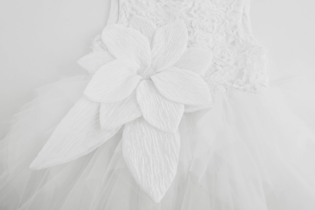 White ocasional dress