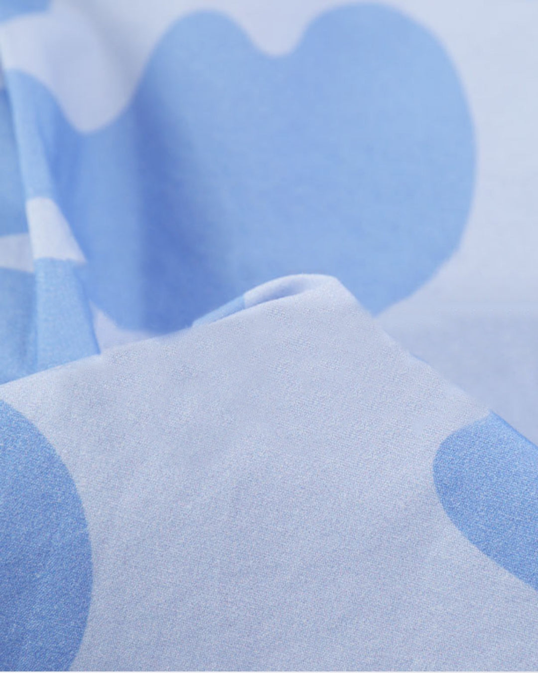 Blue shirt with eyes