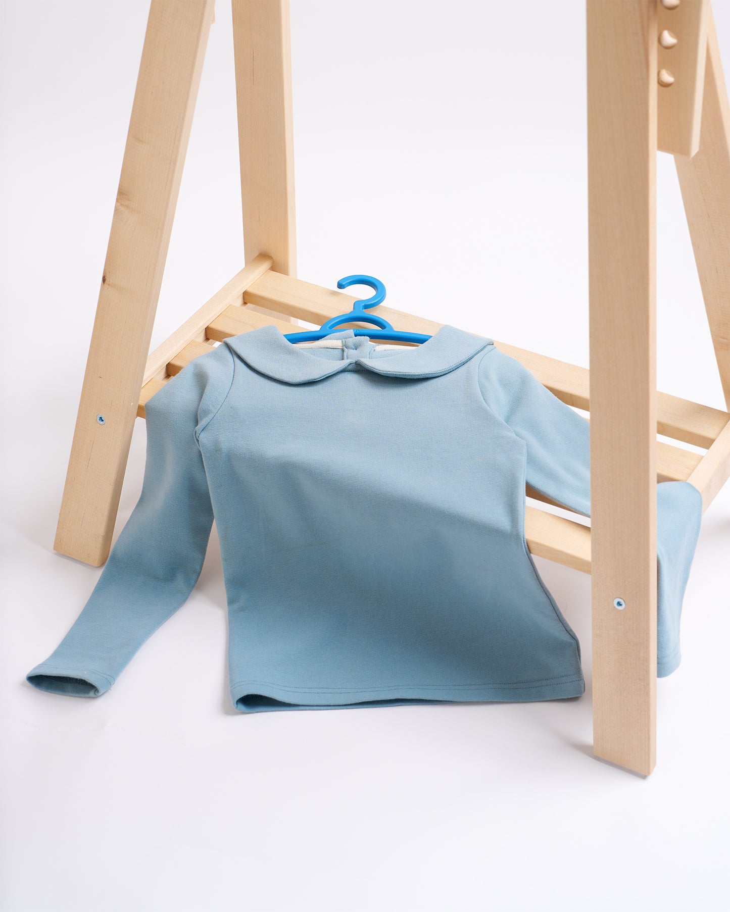 Petter Pan Collar Long Sleeves T-shirt