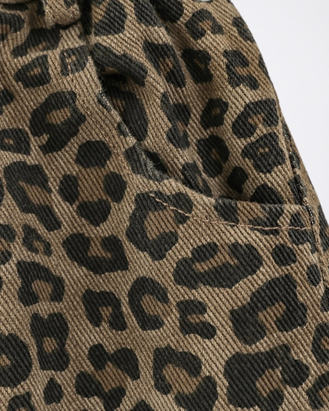 Leopard print pants
