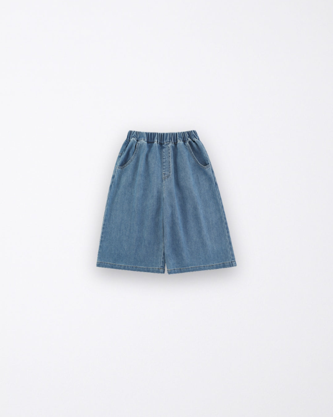 Long denim short
