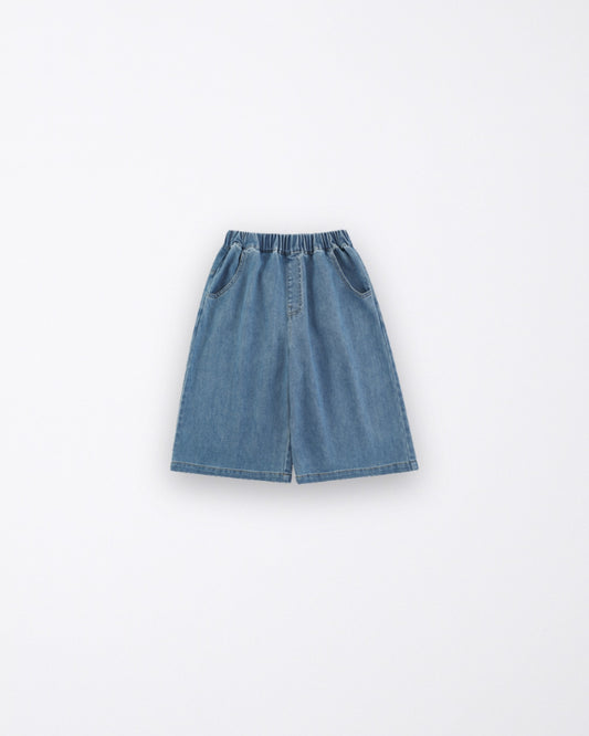 Long denim short