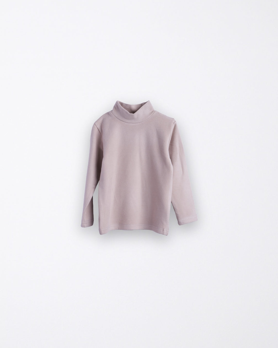 Khaki Thick High Neck T-shirt