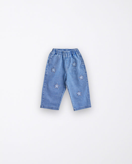 Wide Jeans with Stars