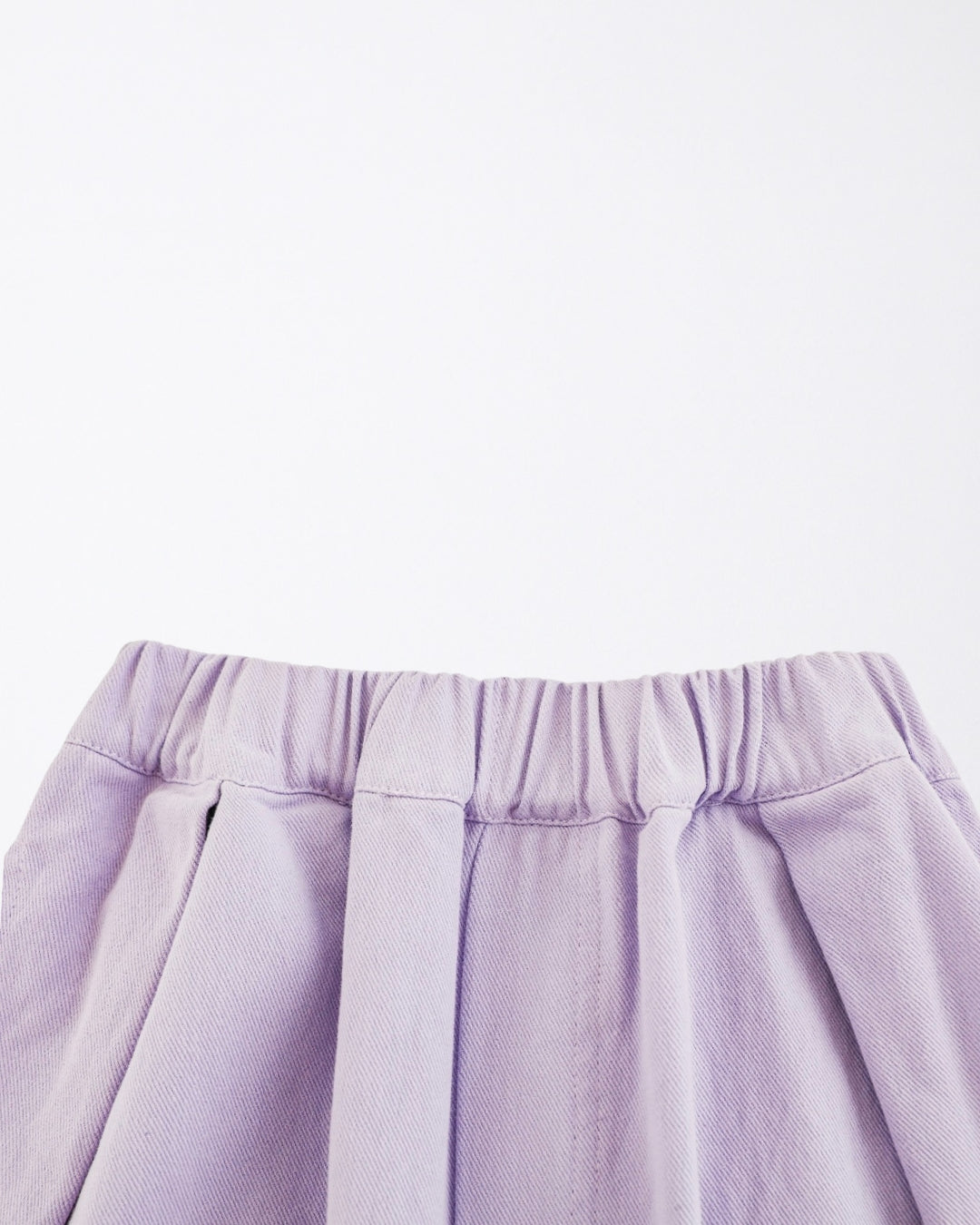 Purple denim pants