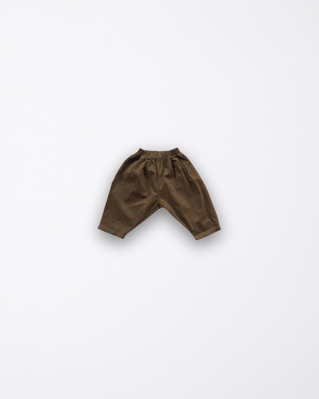 Khaki wide pant