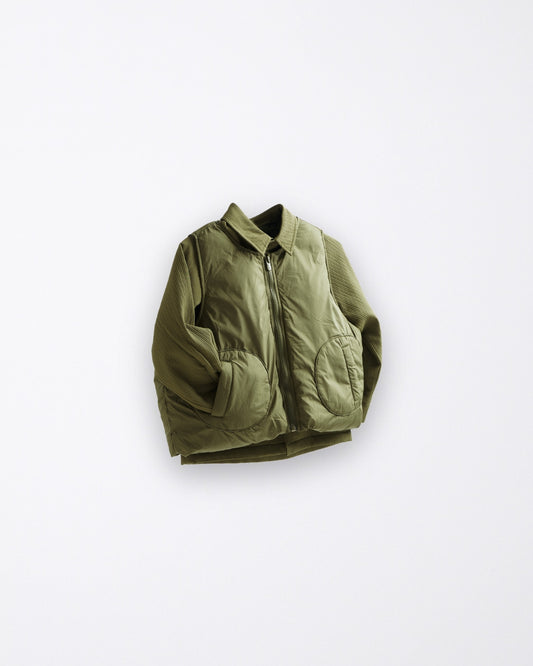 Olive Puffer Vest