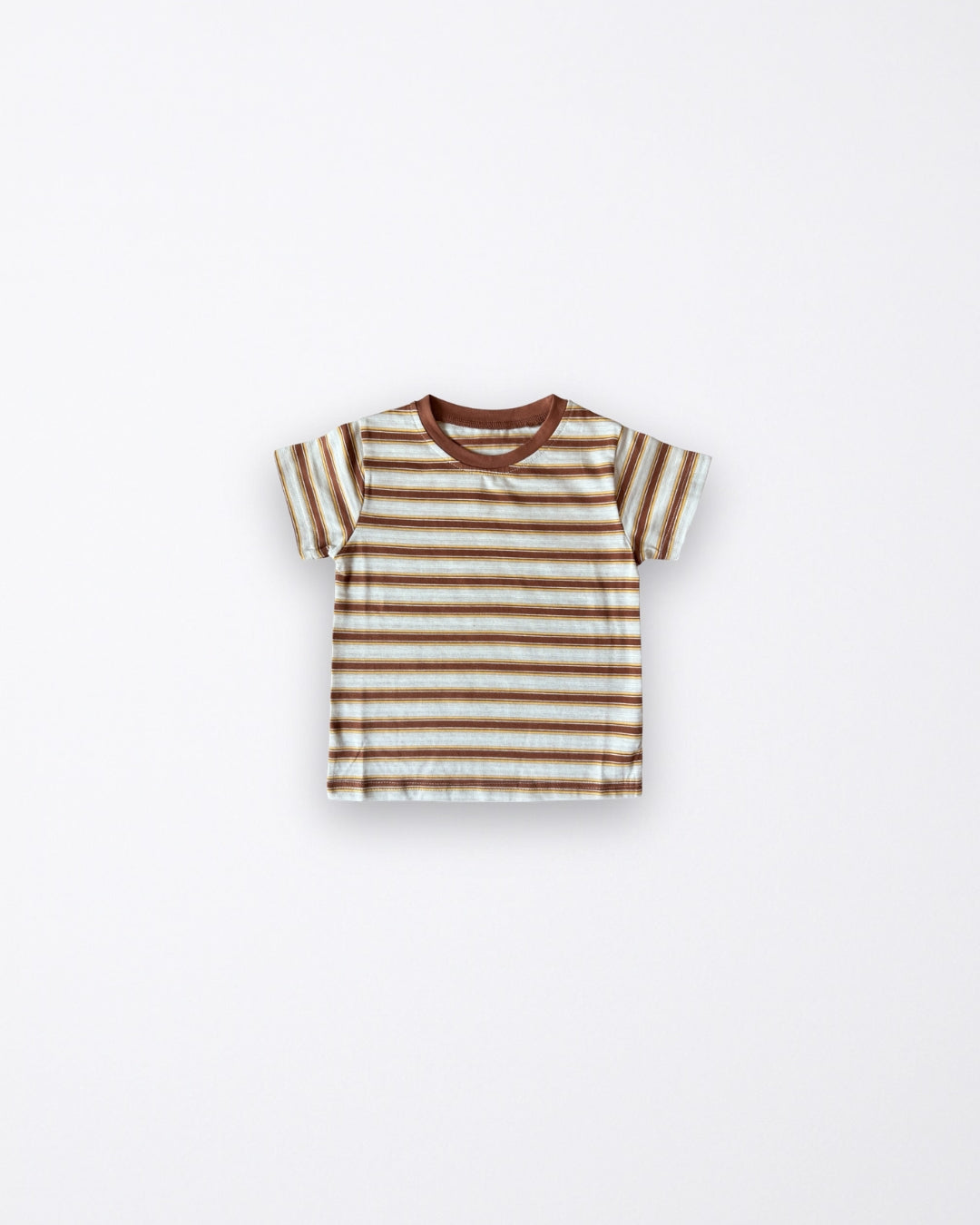 Orange Stripped tshirt