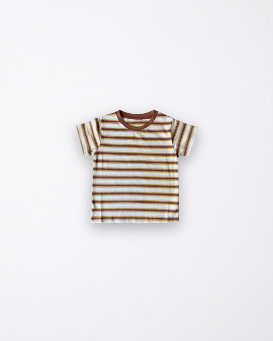 Orange Stripped tshirt