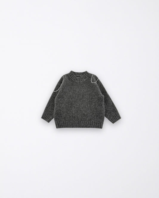 Dark gray sweater