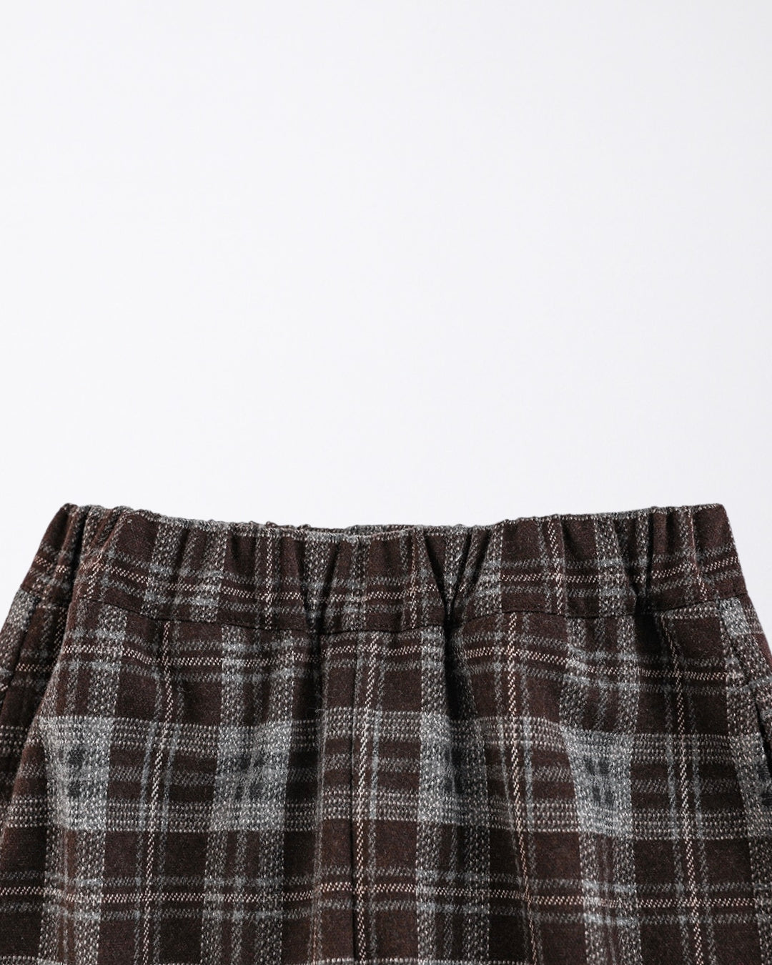 Brown checkered pants