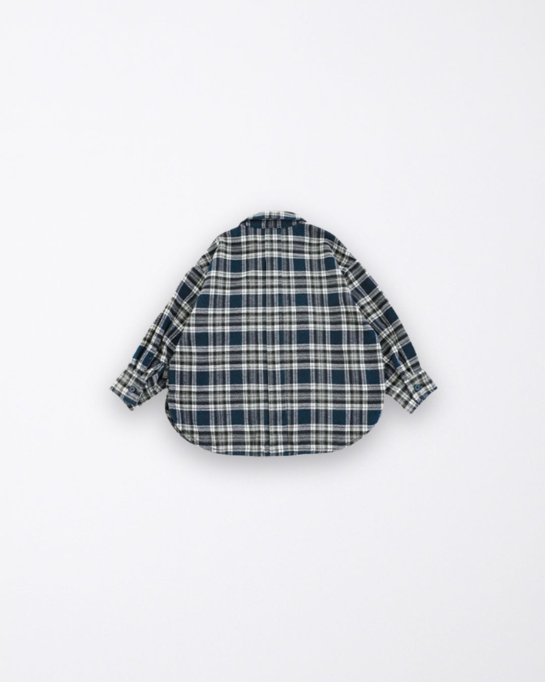 Dark navy checkered shirt
