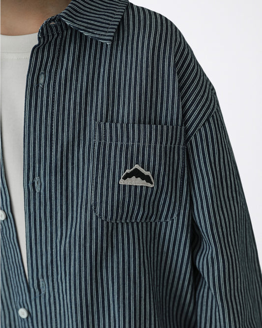 Stripped tent shirt