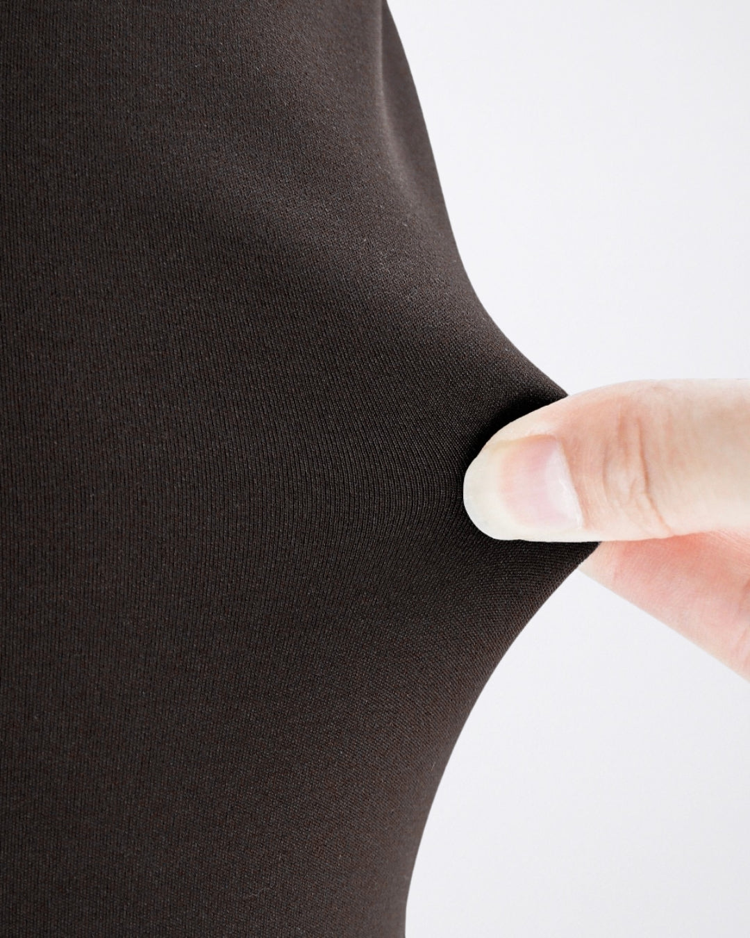 Dark brown high waisted leggings
