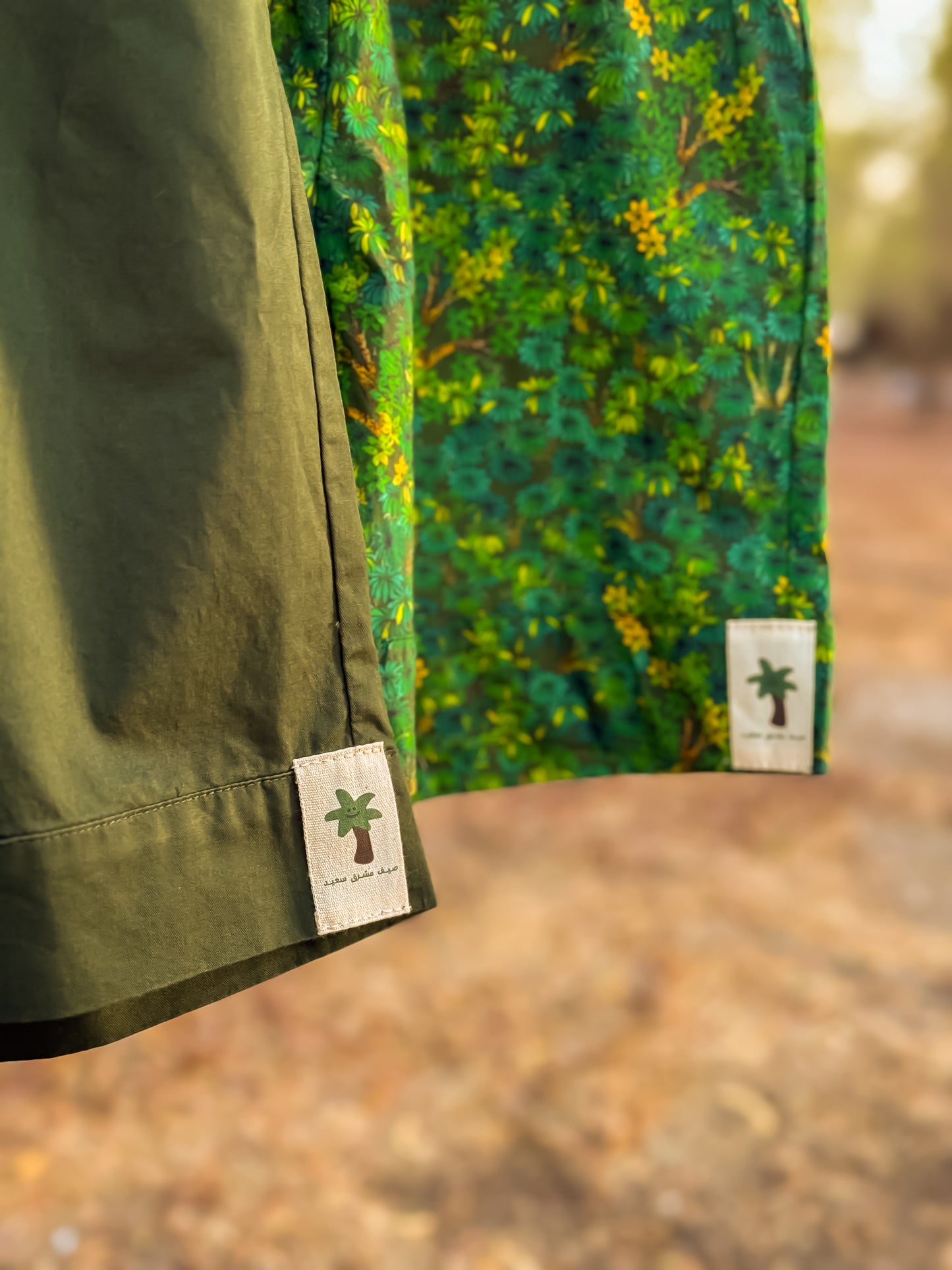 Palm & tree short