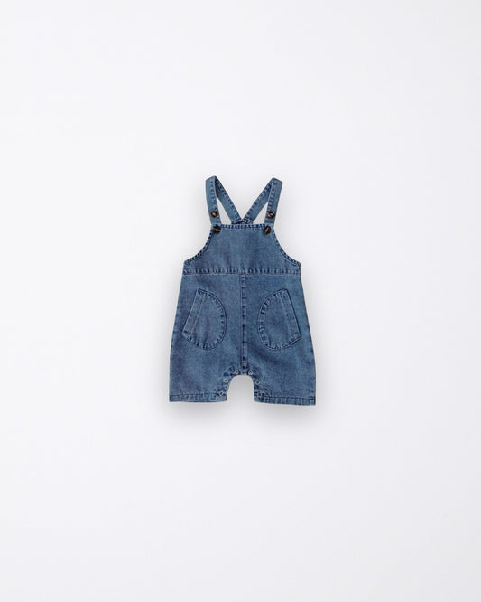 Light denim dungaree