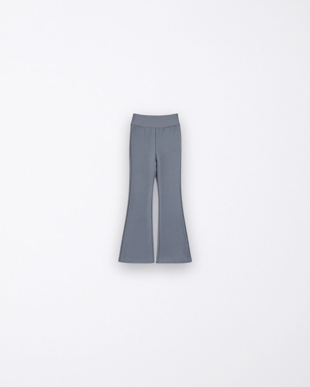 Petroleum blue flare tight pants