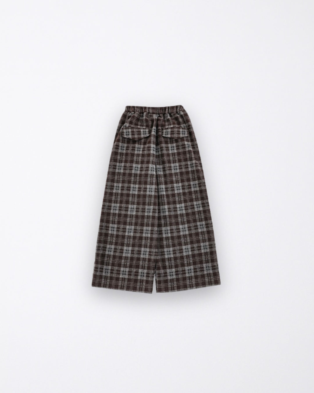 Brown checkered pants