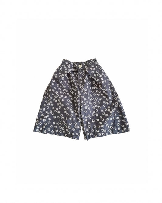Floral gray pant