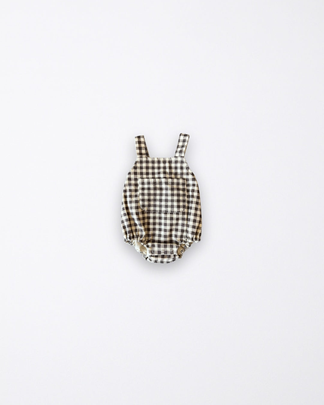 Checked dungaree