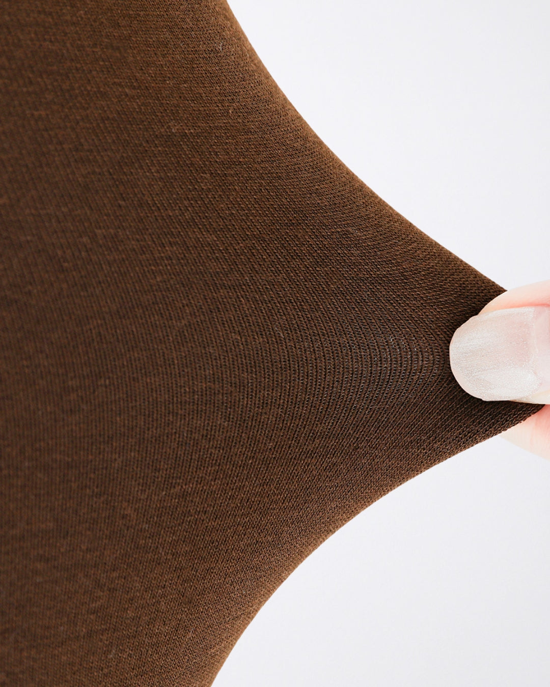 Chocolate brown high neck tshirt