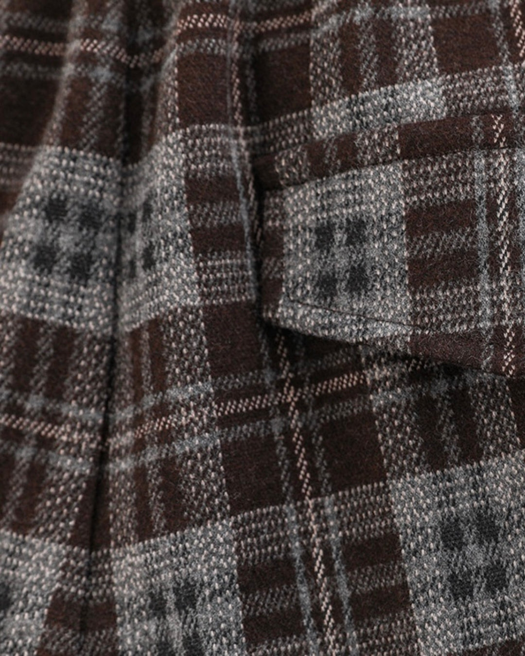 Brown checkered pants
