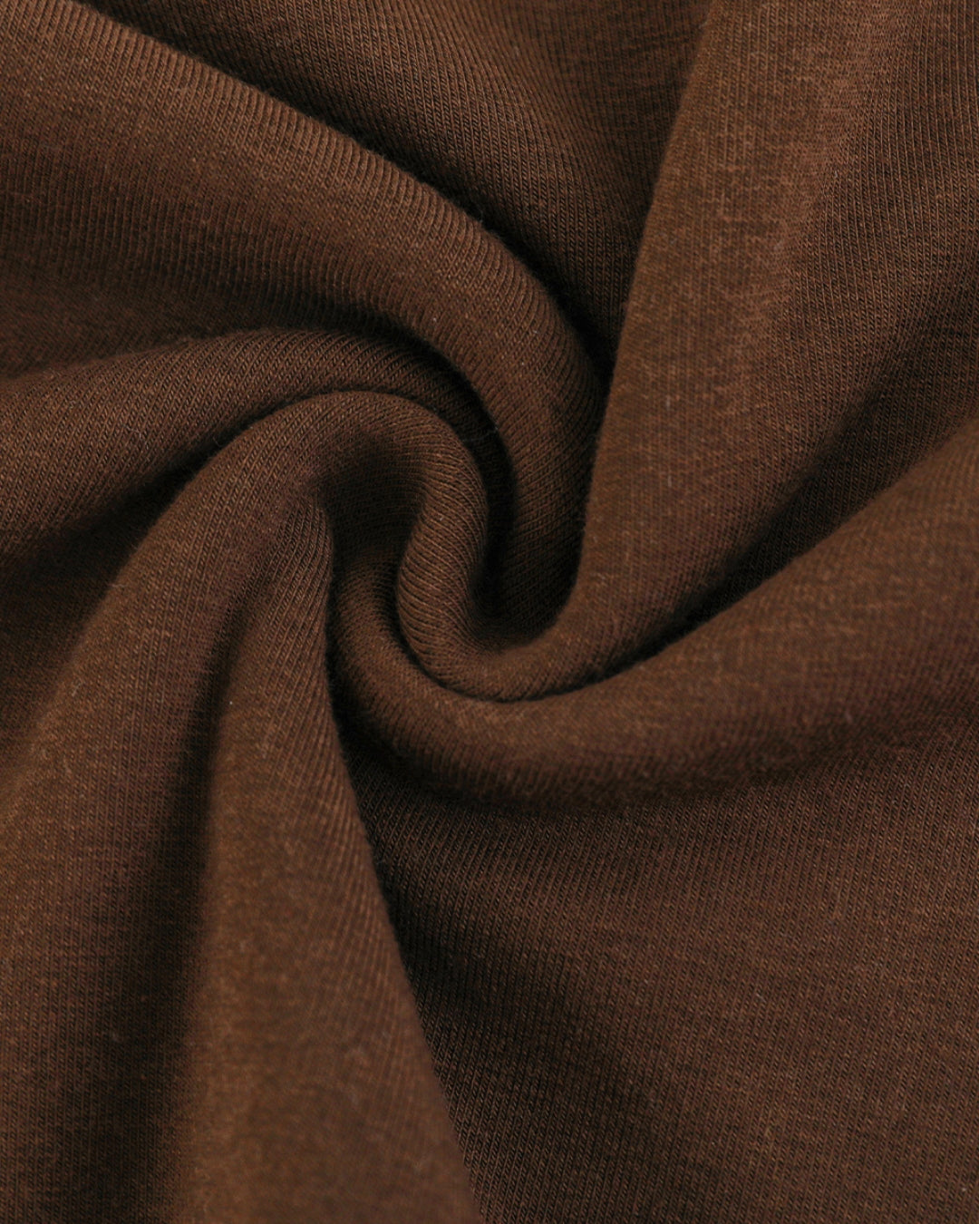 Chocolate brown high neck tshirt