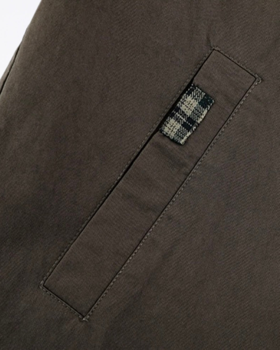 Dark green trench coat